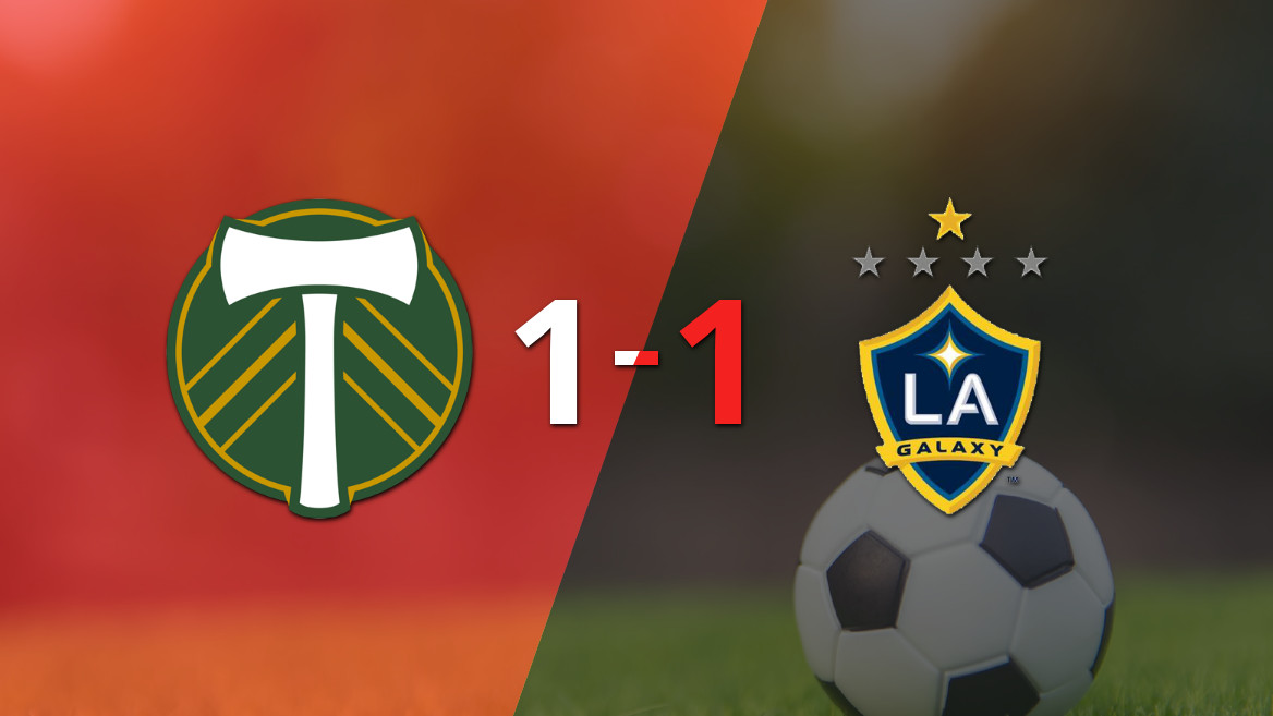 Empate en Providence Park: Portland Timbers y LA Galaxy no se sacan diferencias