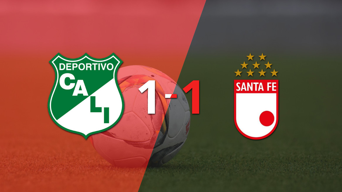 Deportivo Cali and Santa Fe Share the Spoils in 1-1 Draw