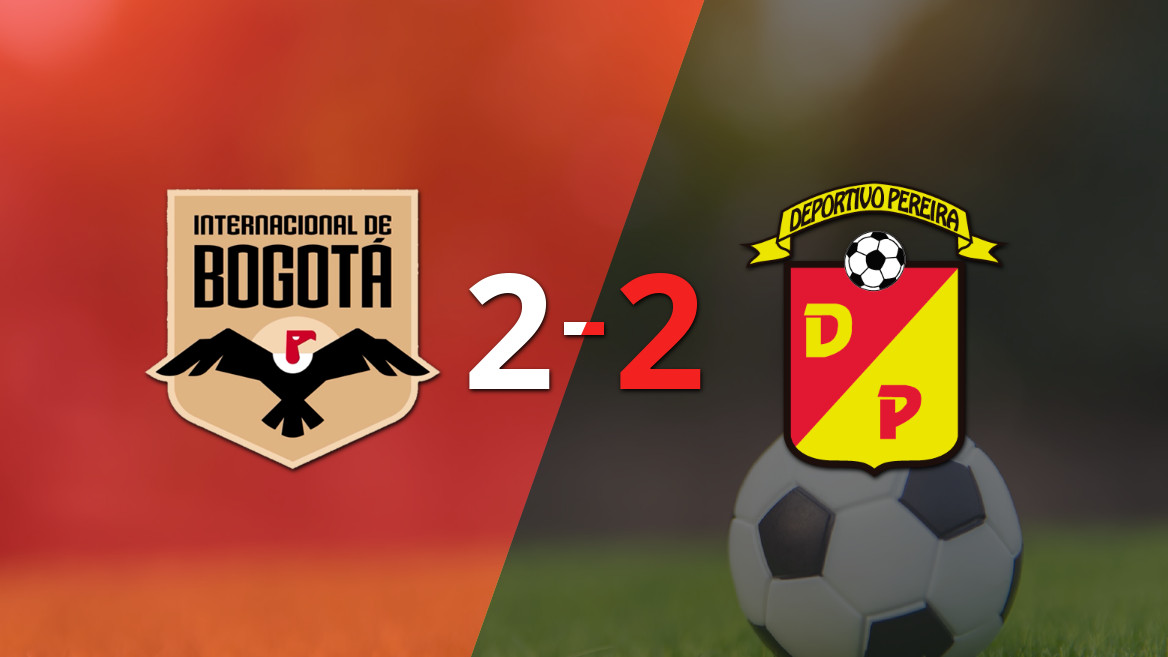 Internacional de Bogotá Secures Last-Minute Draw Against Pereira