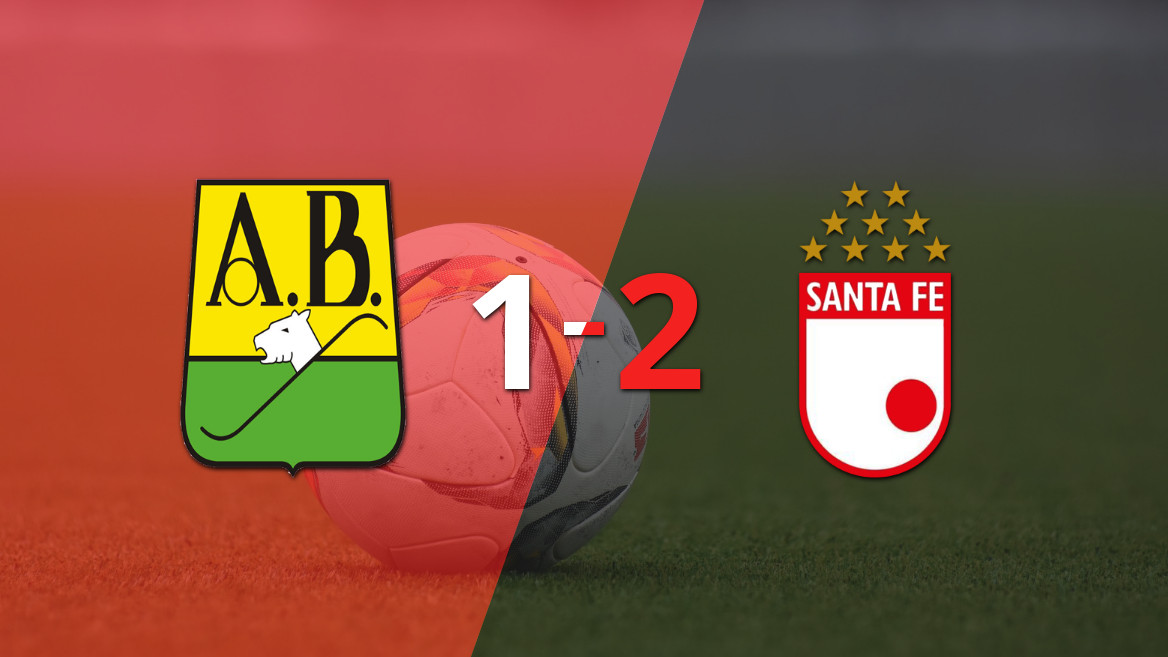 Duelos intensos: Santa Fe se impone 2-1 a Bucaramanga