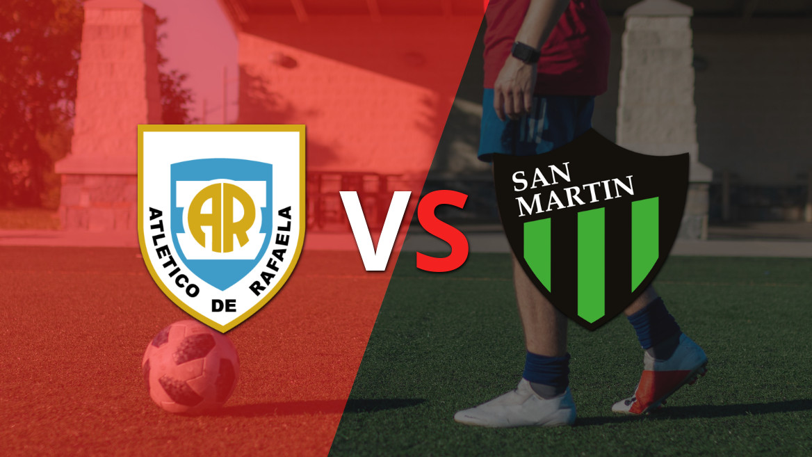 EN VIVO: A Atlético Rafaela le alcanzó con un gol para derrotar a San Martín (SJ) en el estadio Nuevo Monumental