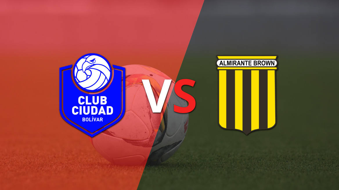 EN VIVO: Cero a cero terminó el partido entre Ciudad Bolívar y Almirante Brown