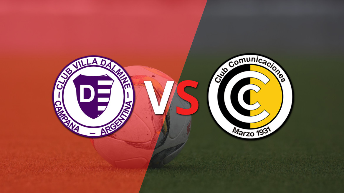 EN VIVO: Cero a cero terminó el partido entre Villa Dálmine y Comunicaciones