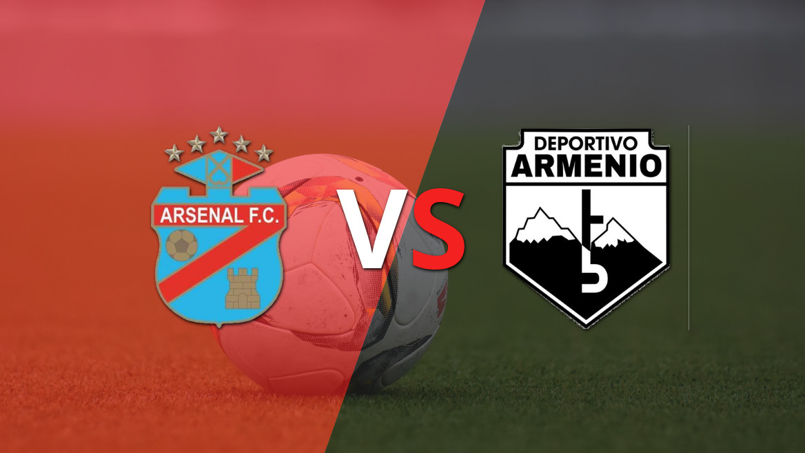 EN VIVO: Arsenal se impone con remontada 2-1 sobre Dep. Armenio