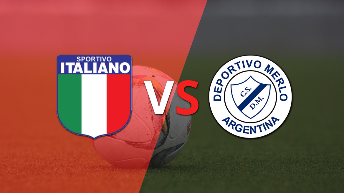 EN VIVO: Sp. Italiano supera por 2-1 a Dep. Merlo con gol agónico tras dar vuelta el partido