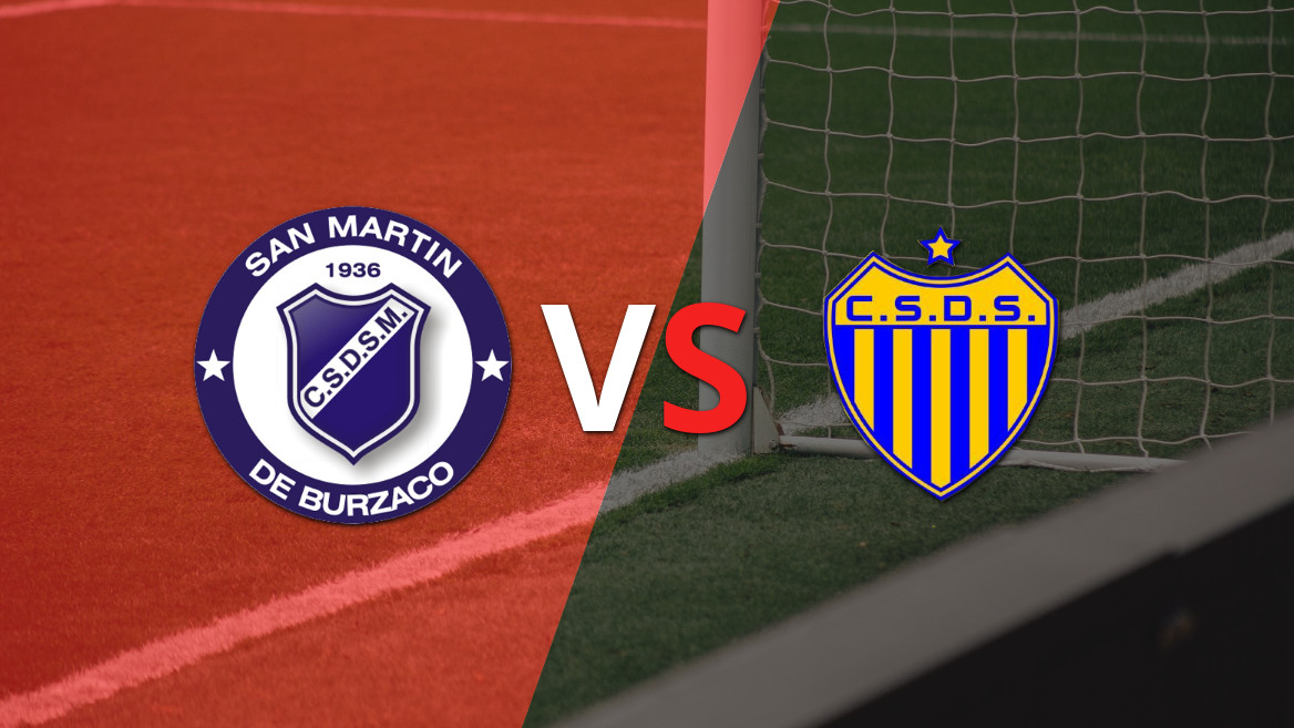 EN VIVO: San Martín Burzaco empató 1-1 contra Dock Sud sobre el final del partido