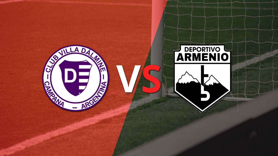 EN VIVO: Villa Dálmine celebró una victoria 2-0 sobre Dep. Armenio