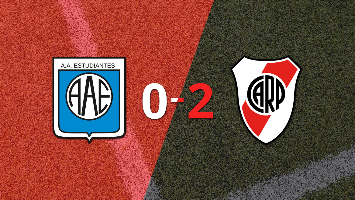 Estudiantes (RC) cae ante River Plate en un partido complicado