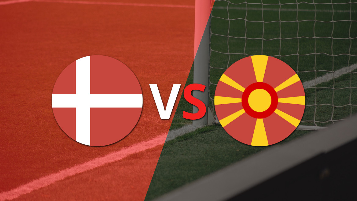 EN VIVO: Macedonia del Norte cayó 0-4 ante Dinamarca con dos goles de Gustav Isaksen