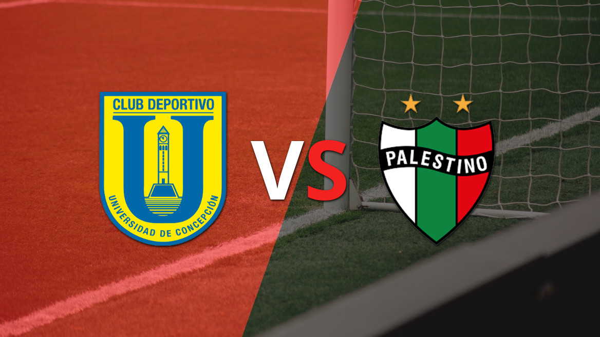 EN VIVO: Palestino perdió 1-0 ante U. Concepción por un gol agónico