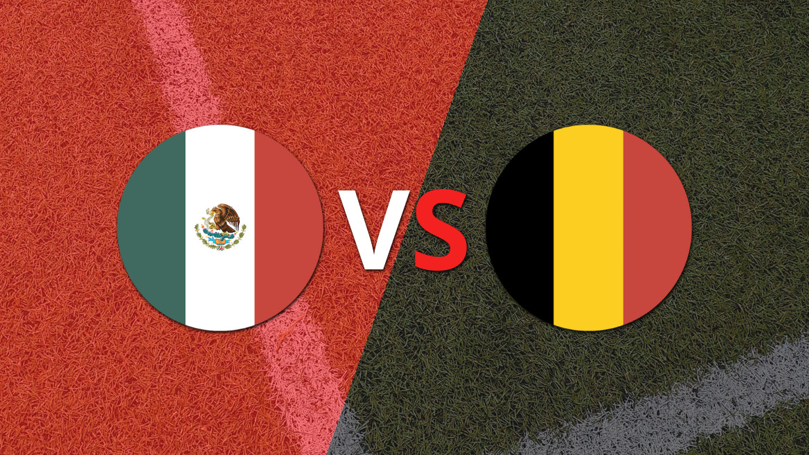 Bélgica se enfrenta a México en un vibrante amistoso