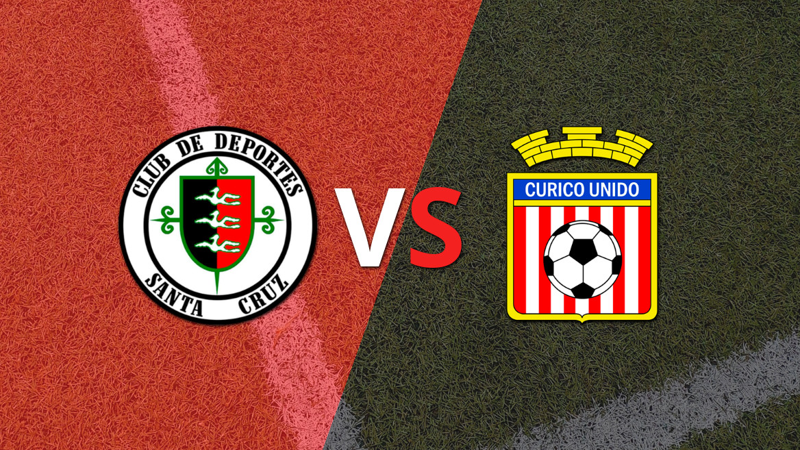 EN VIVO: Diego Arias se luce con un póker de goles  y Dep. Santa Cruz vence 4-2 a Curicó Unido