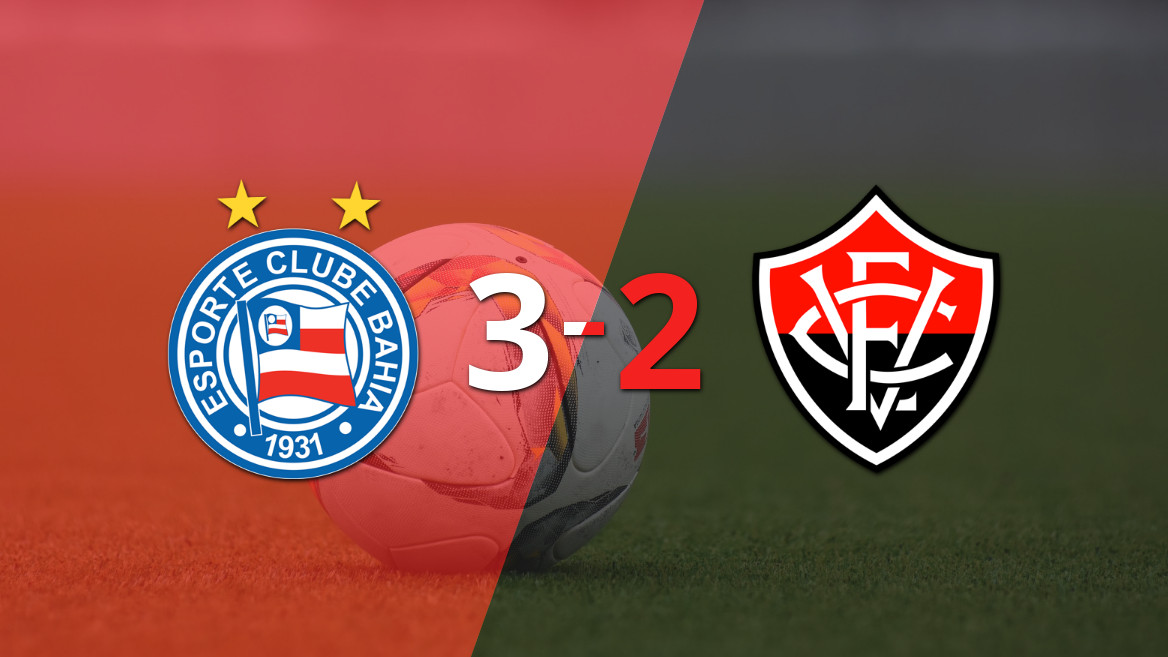 Thrilling 3-2 Victory for Bahia over Vitória