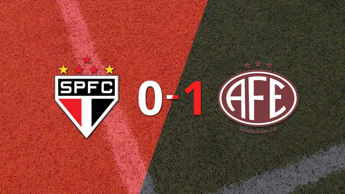 Ferroviária se lleva la victoria ante São Paulo con un gol decisivo