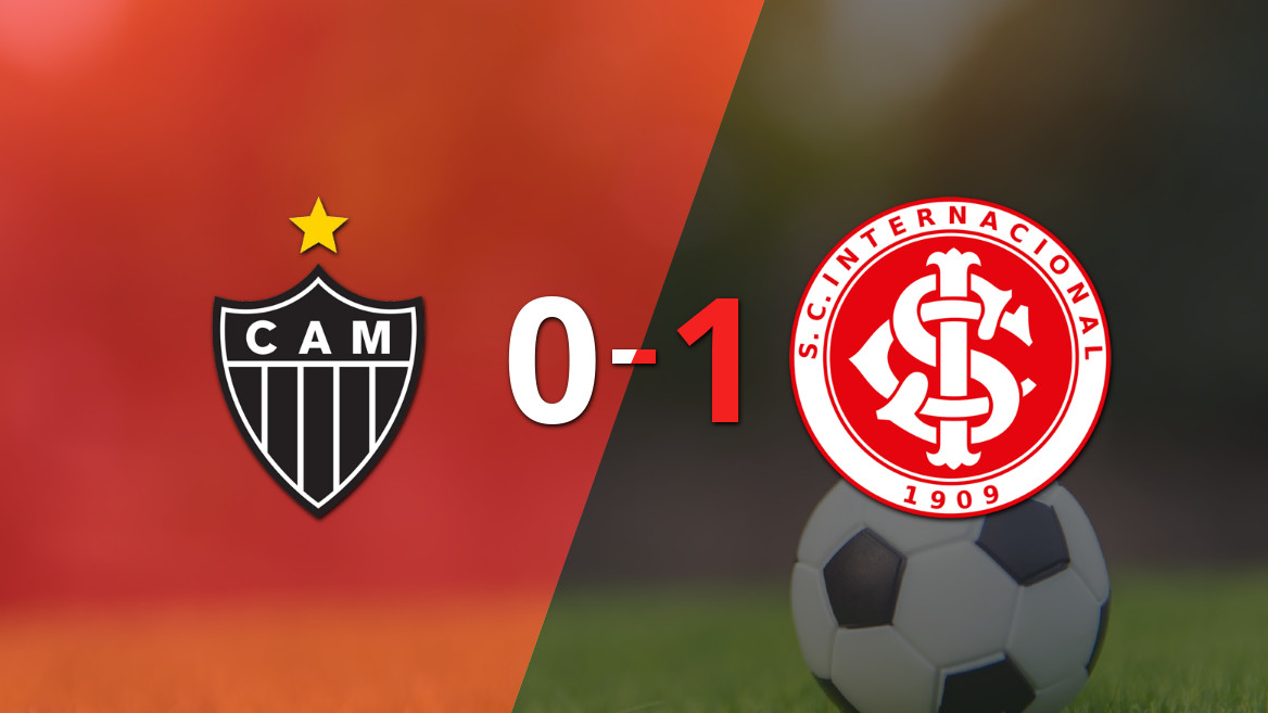 Atlético Mineiro sucumbe ante Internacional en un duelo reñido