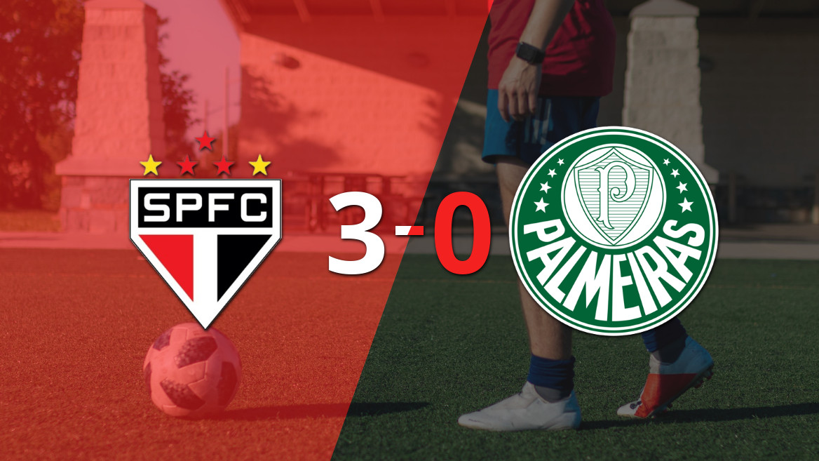 São Paulo Dominates Palmeiras 3-0
