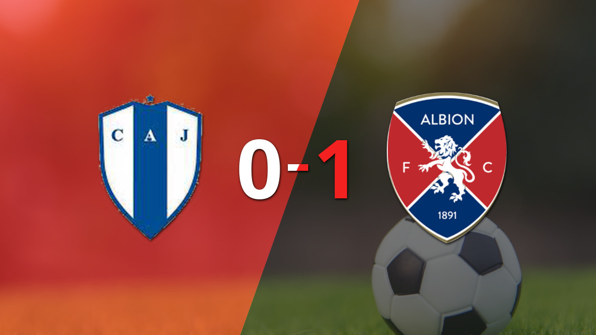 Juventud sucumbió ante Albion por 1-0 tras gol de Álvaro López