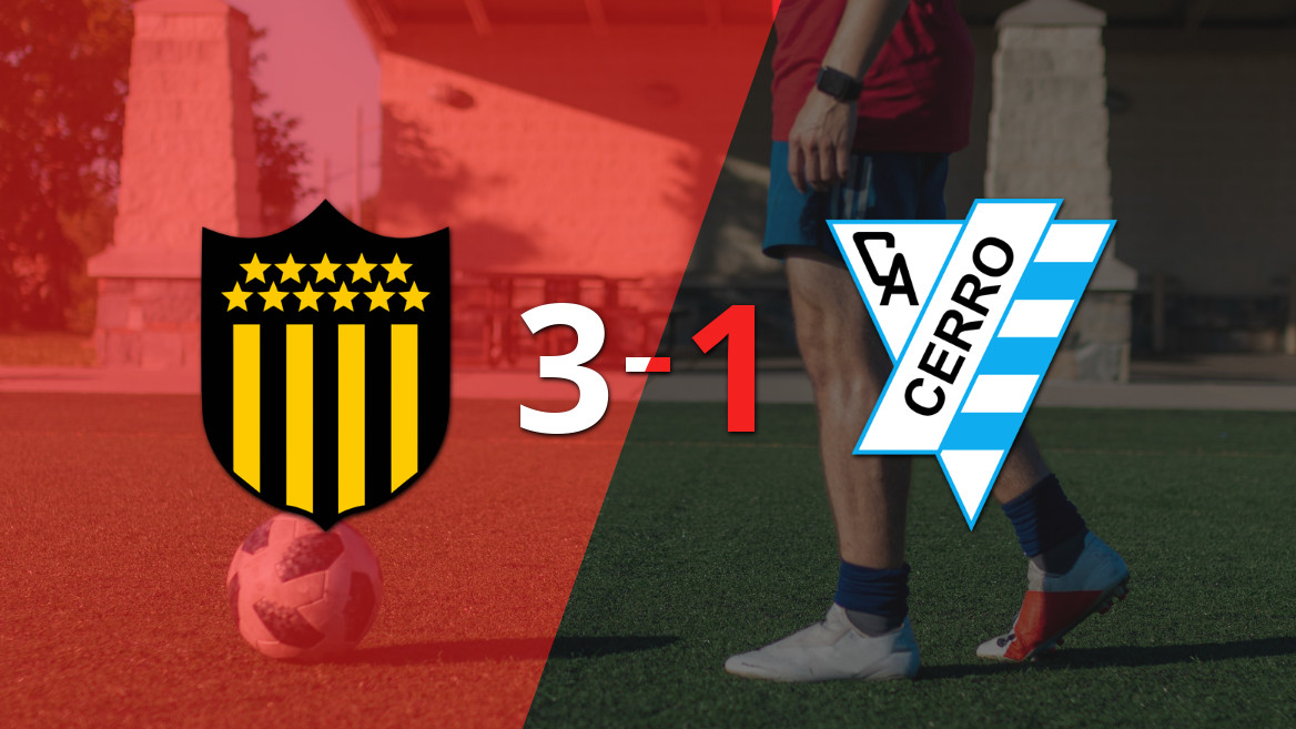 Peñarol Dominates Cerro with Convincing 3-1 Victory