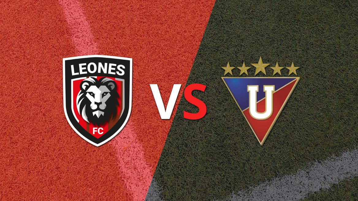 EN VIVO: Leones FC sucumbe ante Liga de Quito y pierde por 2 a 0