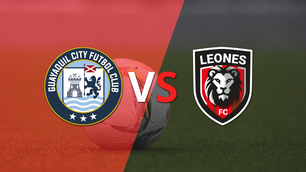 EN VIVO: Cero a cero terminó el partido entre Guayaquil City y Leones FC