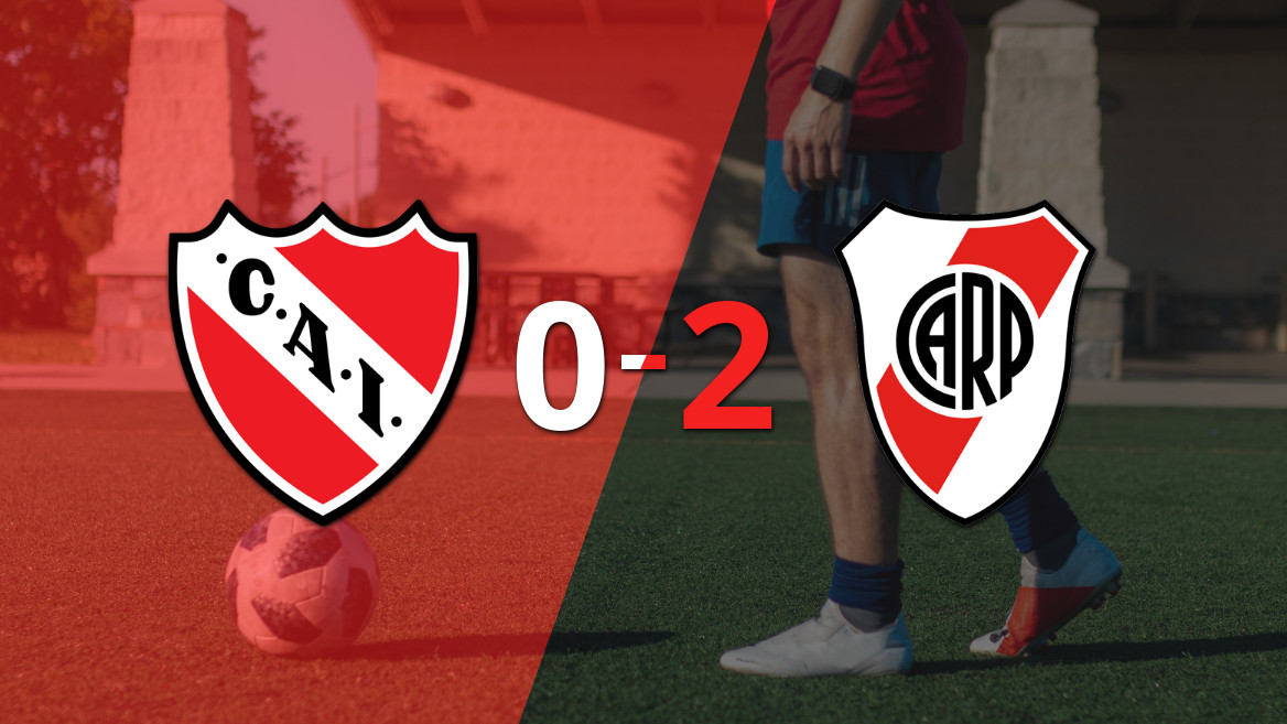River Plate Dominates with a 2-0 Victory Against Independiente at Villa Domínico