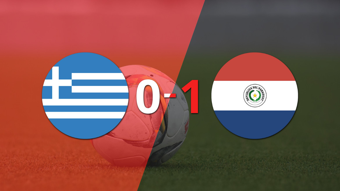 Paraguay se impone a Grecia en un amistoso vibrante