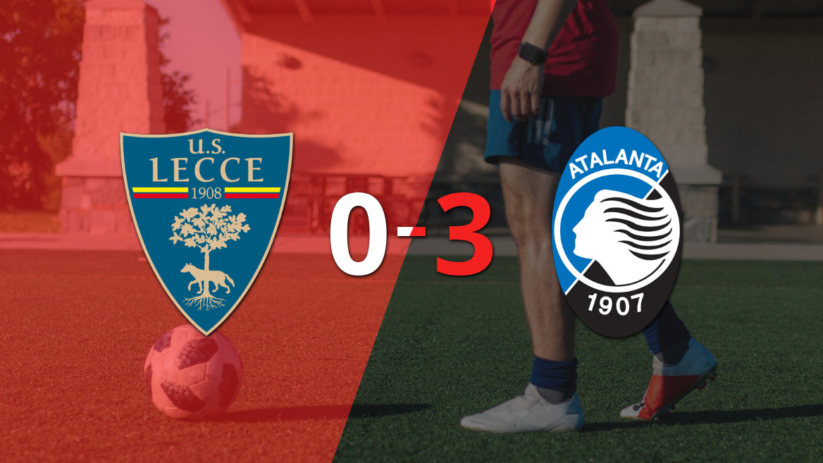 Atalanta Dominates Lecce with a 3-0 Victory