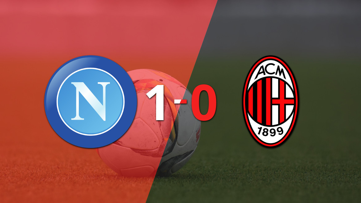 Vitória apertada do Napoli sobre o Milan