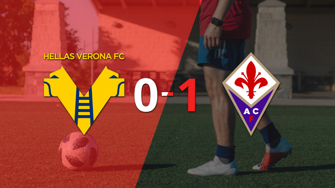 Fiorentina se lleva la victoria en un duelo complicado frente a Hellas Verona