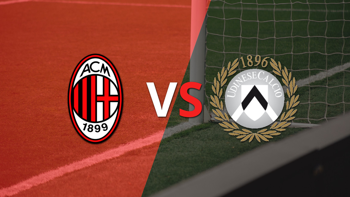 Milan e Udinese se preparam para o confronto da Série A