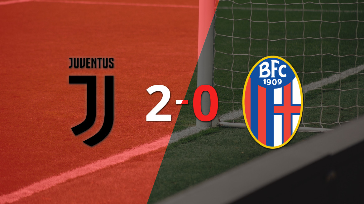 Juventus triunfa en casa ante Bologna con un 2-0 contundente