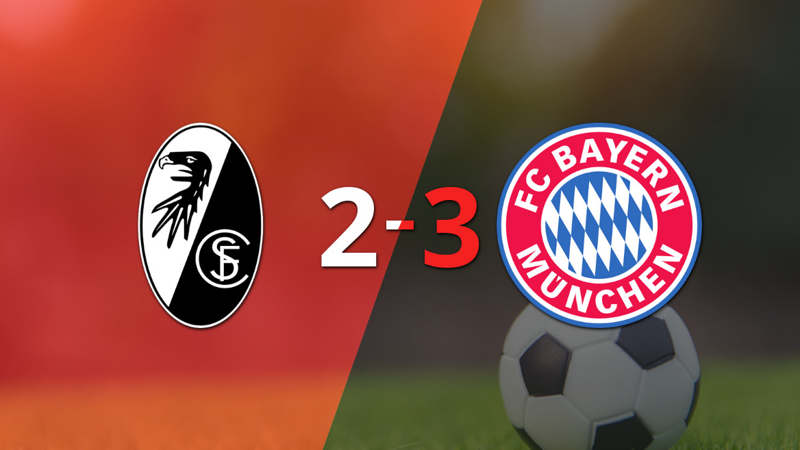 El Bayern Múnich consigue una victoria emocionante ante Friburgo gracias a Bischof