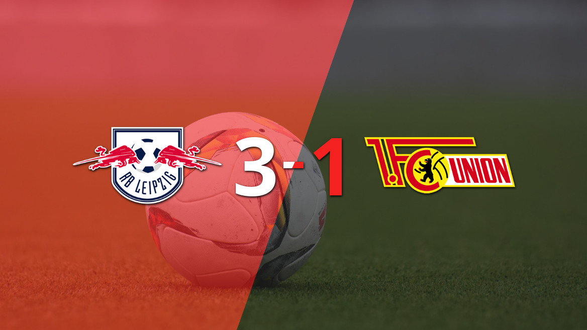 RB Leipzig se impone con claridad a Unión Berlín