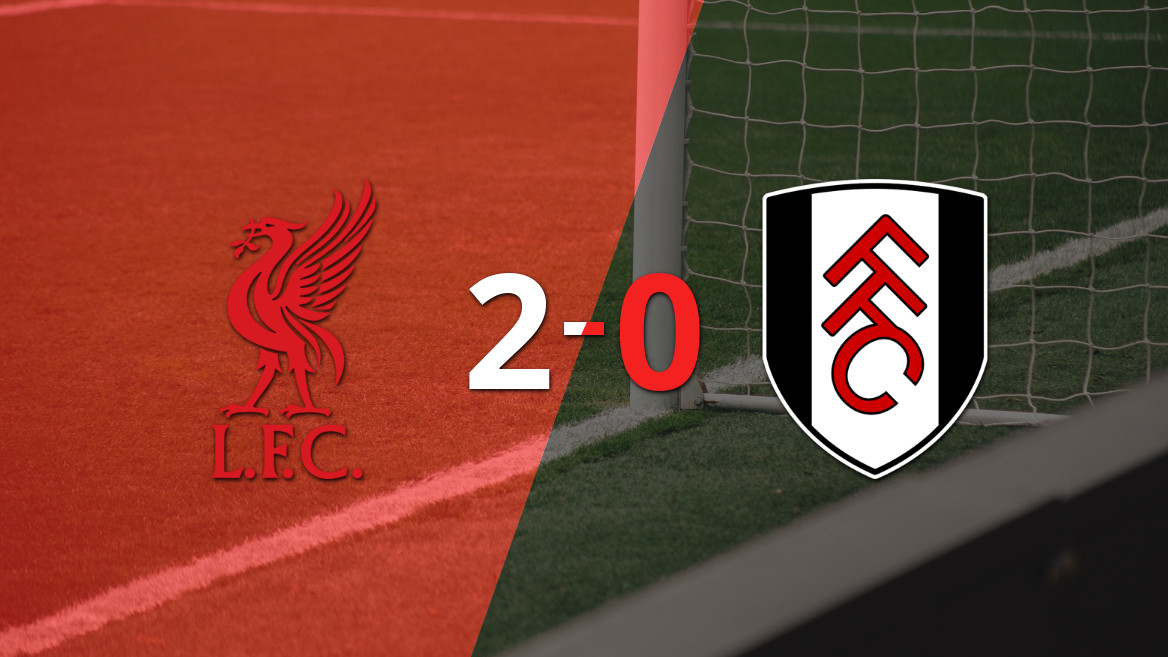 Liverpool triunfa en Anfield ante Fulham con un claro 2-0