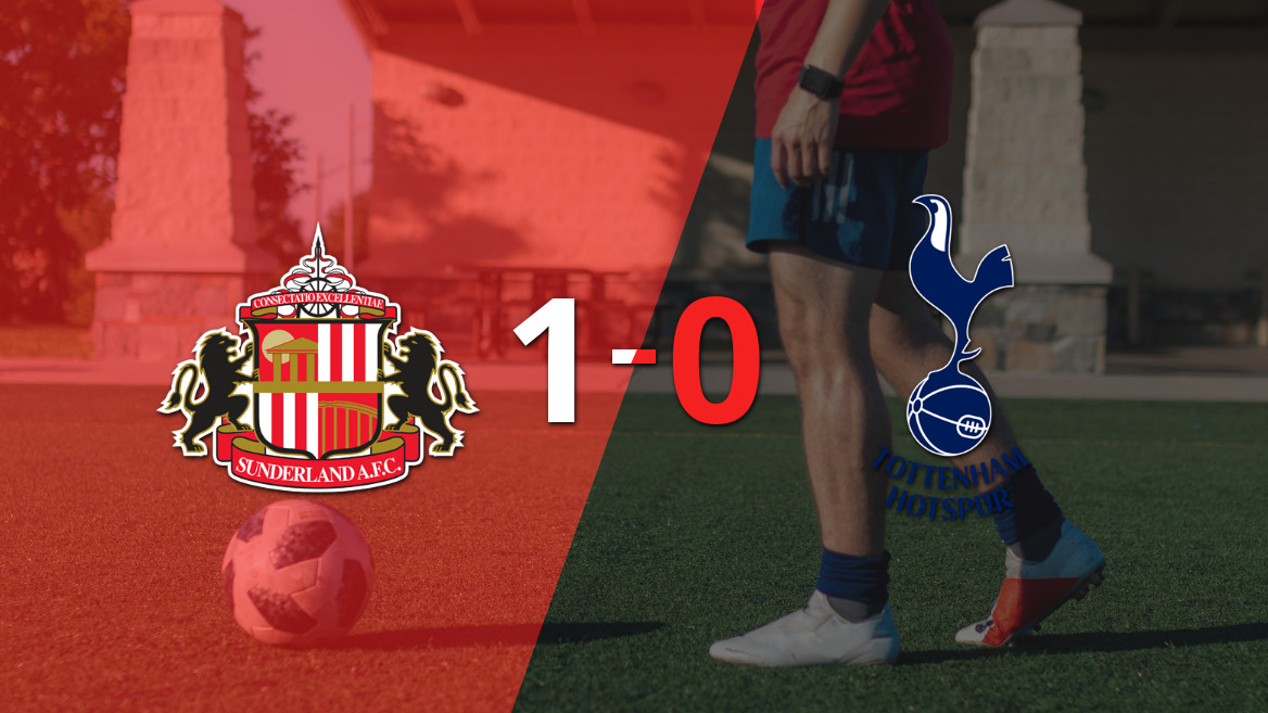Sunderland vence Tottenham com gol solitário