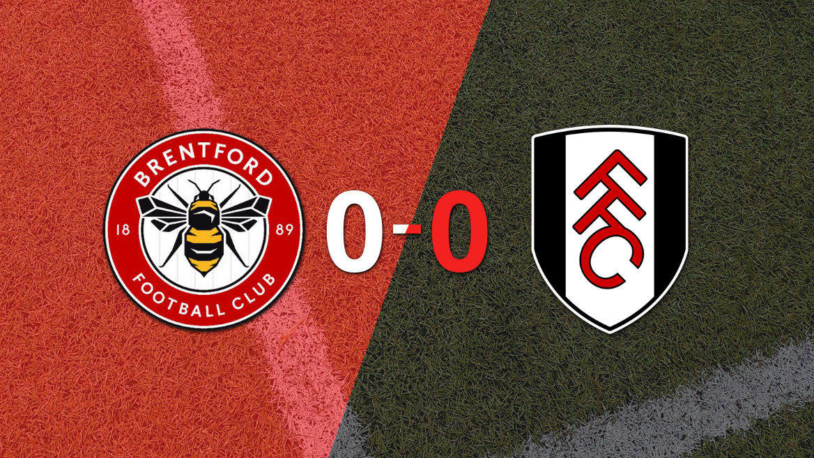 Brentford y Fulham se repartieron puntos en un duelo sin goles