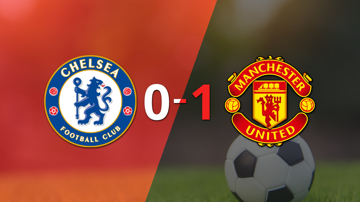 Manchester United se impone a Chelsea en un emocionante partido