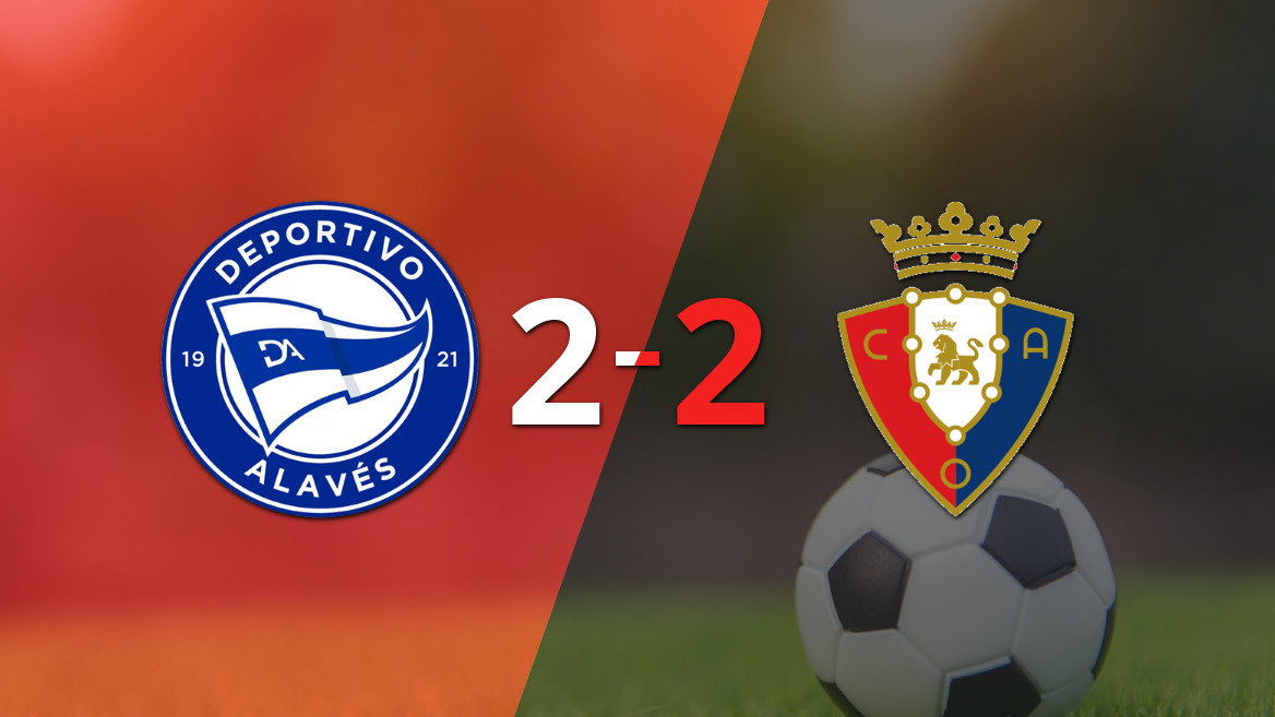 Alavés Secures Dramatic Draw Against Osasuna