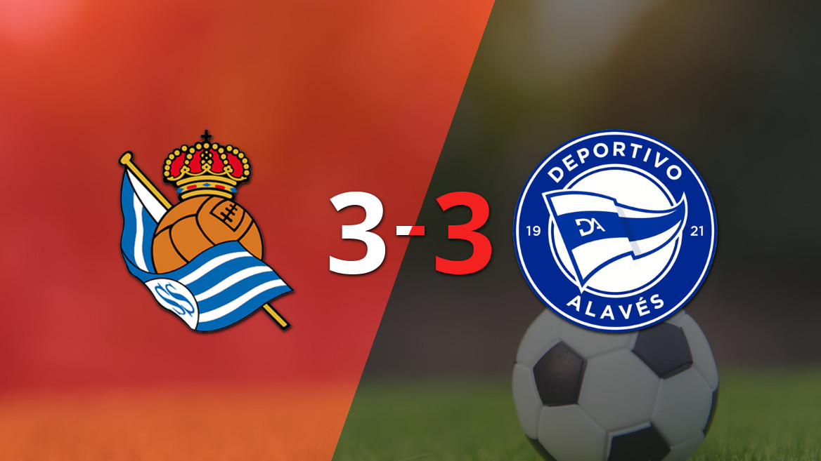 Alavés empata de forma dramática com Real Sociedad graças ao gol de Lucas Boyé