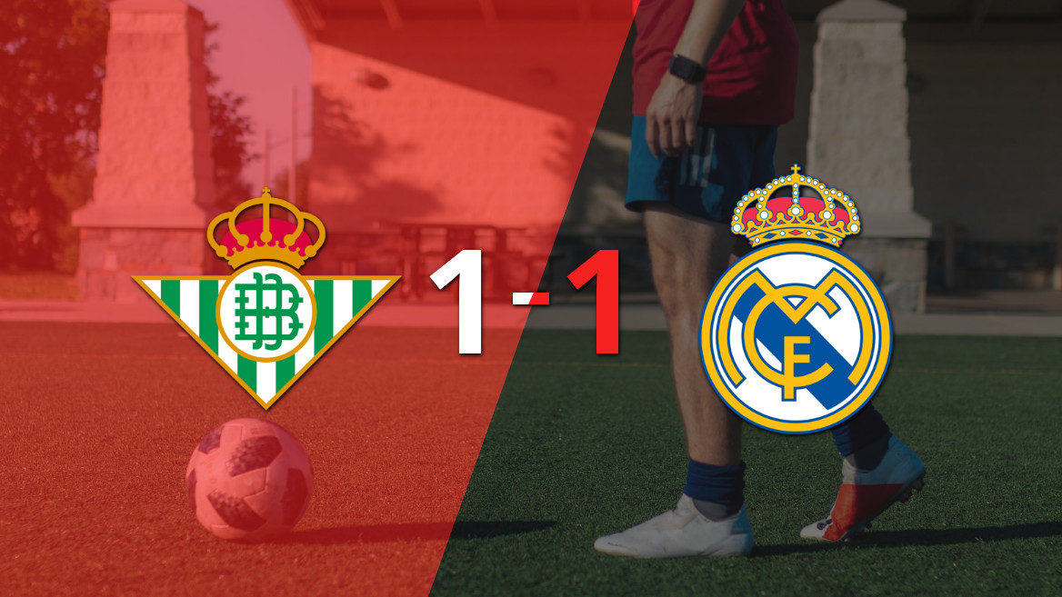 Betis logra el empate en el último suspiro con un gol de Héctor Bellerín