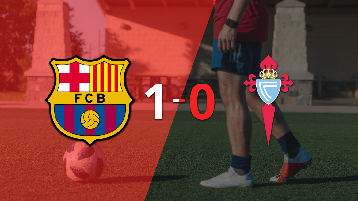 Un penal salvador le da la victoria al Barcelona ante el Celta en el Camp Nou