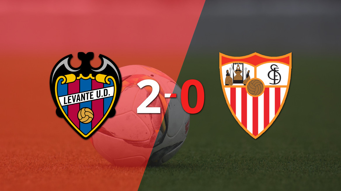 Iván Romero brilla con doblete en el triunfo de Levante sobre Sevilla