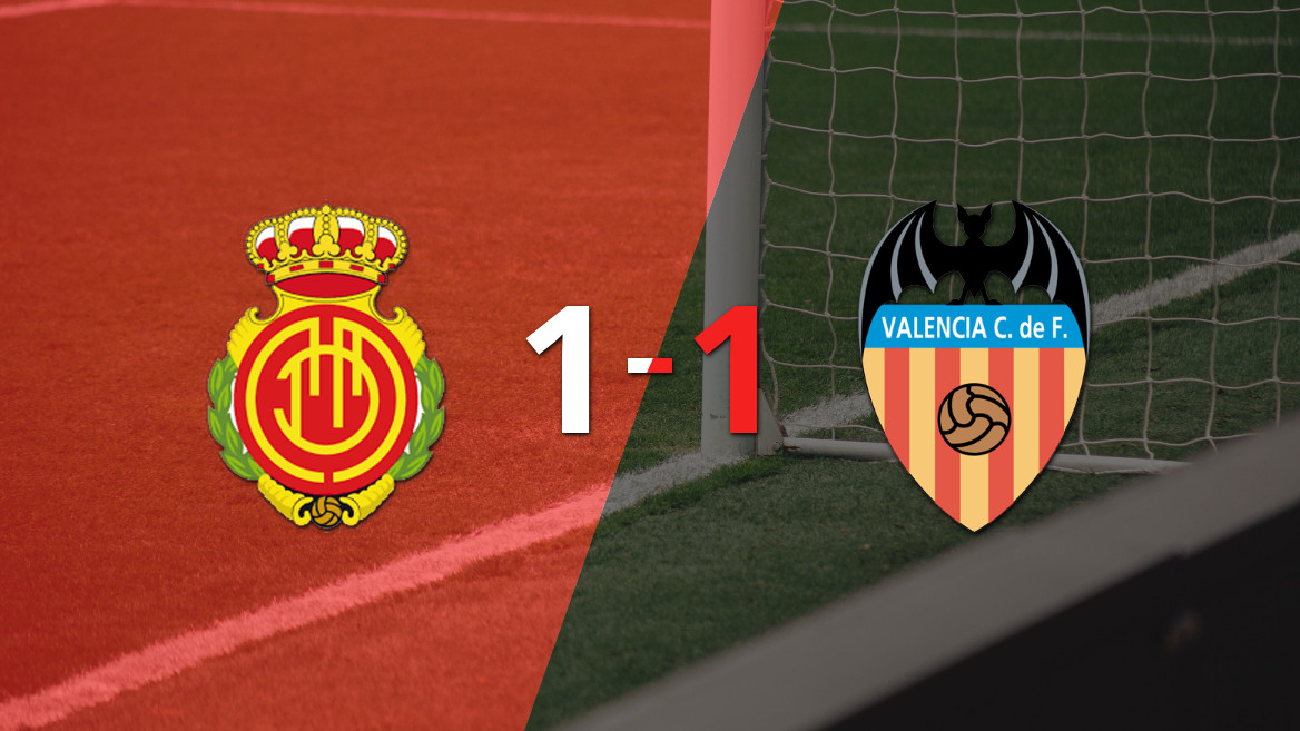 Mallorca y Valencia empatan en un emocionante encuentro