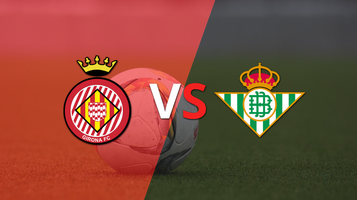 Girona se prepara para el choque contra Betis en la jornada 33
