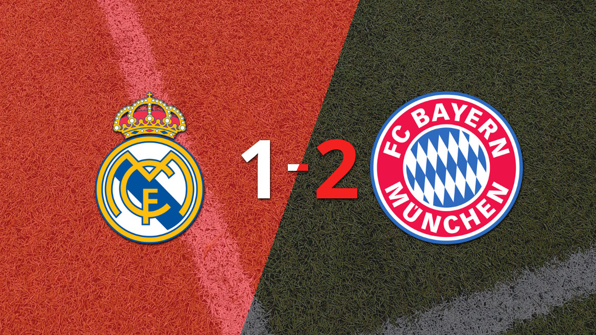Bayern Múnich toma ventaja ante Real Madrid en la ida de la Champions