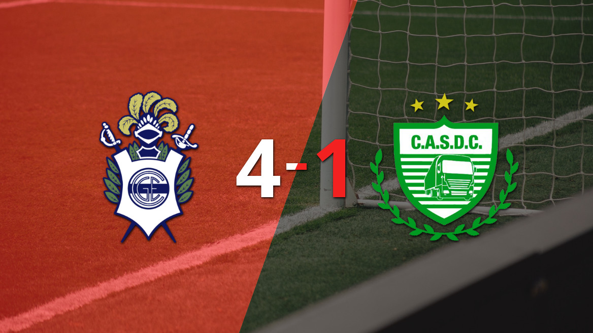 Gimnasia Triumphs 4-1 Over Camioneros to Advance to the Round of 32