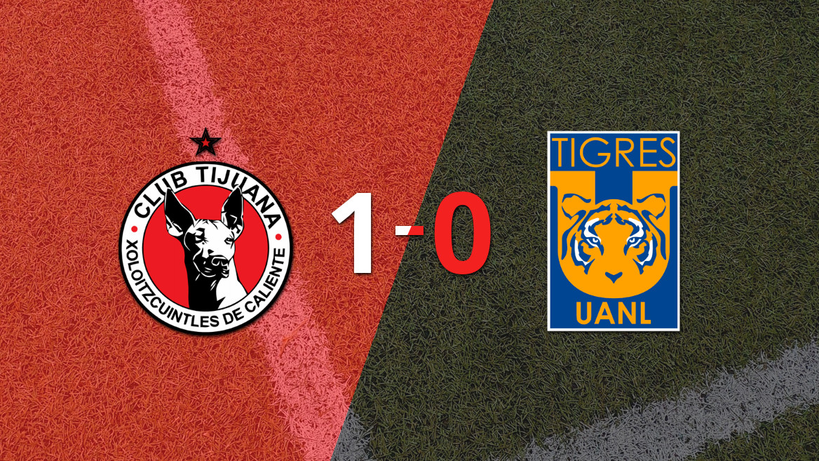 Tijuana se impone 1-0 ante Tigres en una emocionante velada