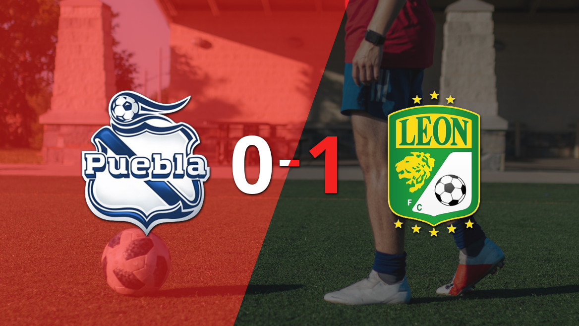 León se lleva la victoria con un gol de Ismael Díaz ante Puebla