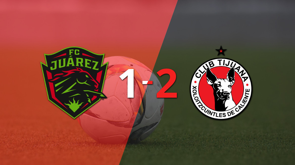 Tijuana conquista vitória apertada sobre FC Juárez com gol no final do jogo