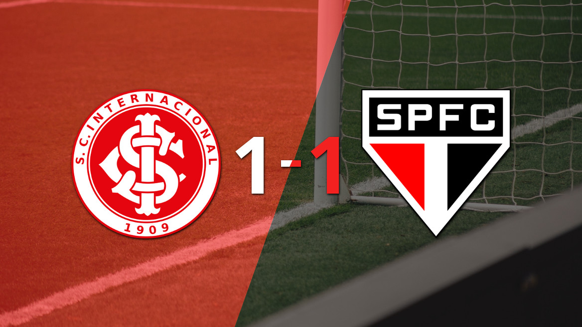 São Paulo salvage draw against Internacional in thrilling finish